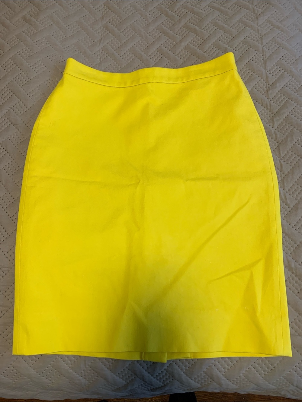 J. Crew Sunny Yellow Pencil Skirt
